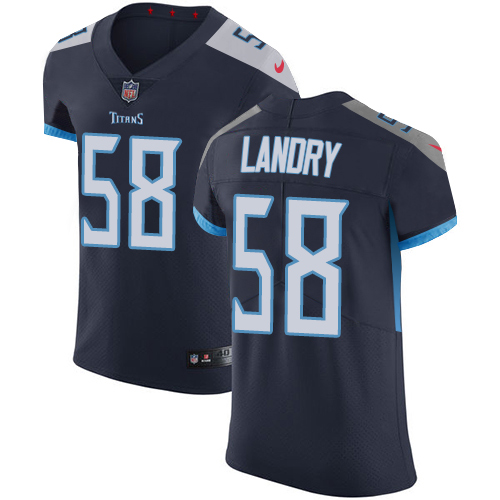 Nike Titans #58 Harold Landry Navy Blue Alternate Men's Stitched NFL Vapor Untouchable Elite Jersey